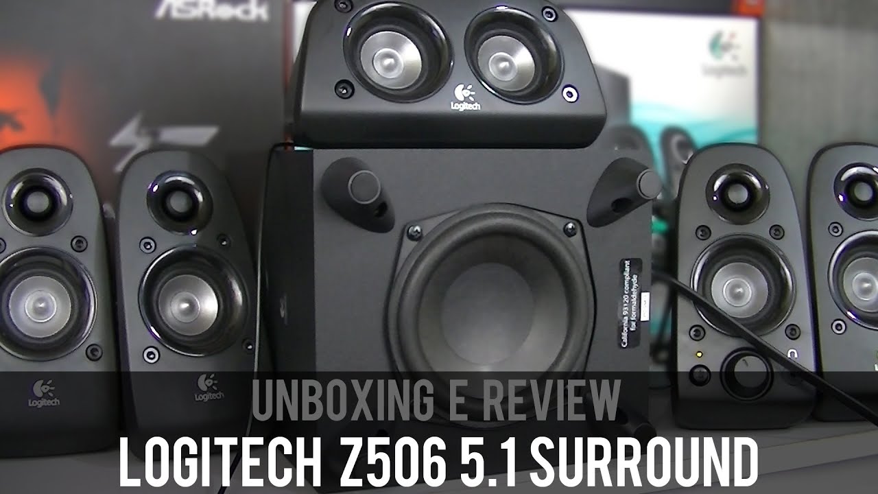 Unboxing e Review: Som Logitech Z506 5.1 Surround + teste de grave e músicas (PT-BR)