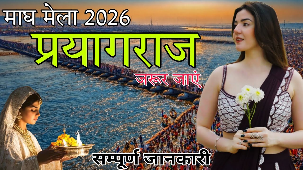 प्रयागराज माघ मेला 2026 || संगम की महिमा और भव्य मेला दर्शन || Prayagraj Magh Mela 2026 Full Tour ||