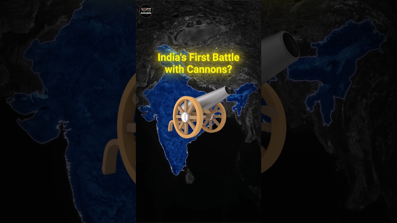 When Cannons Changed Indian History #indianhistory #1526 #mughal