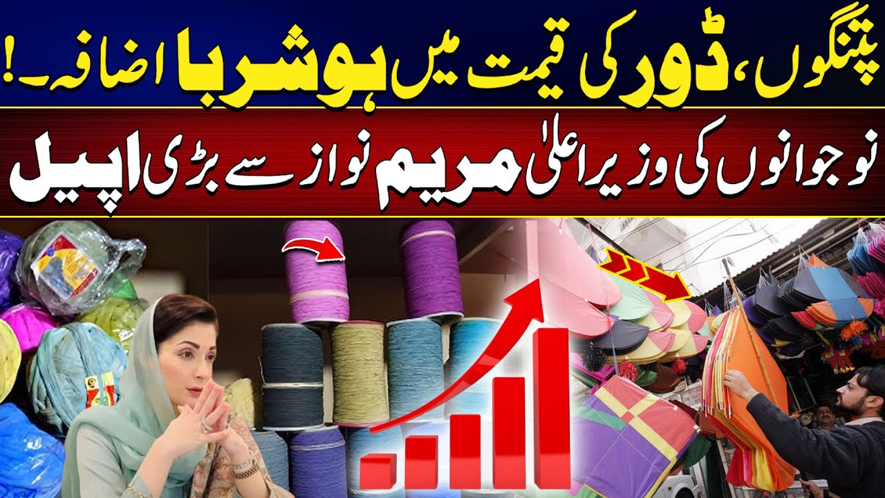 Skyrocketing Kite String Prices Shock Lahoreis! | Youth Make Urgent Appeal to CM Maryam Nawaz
