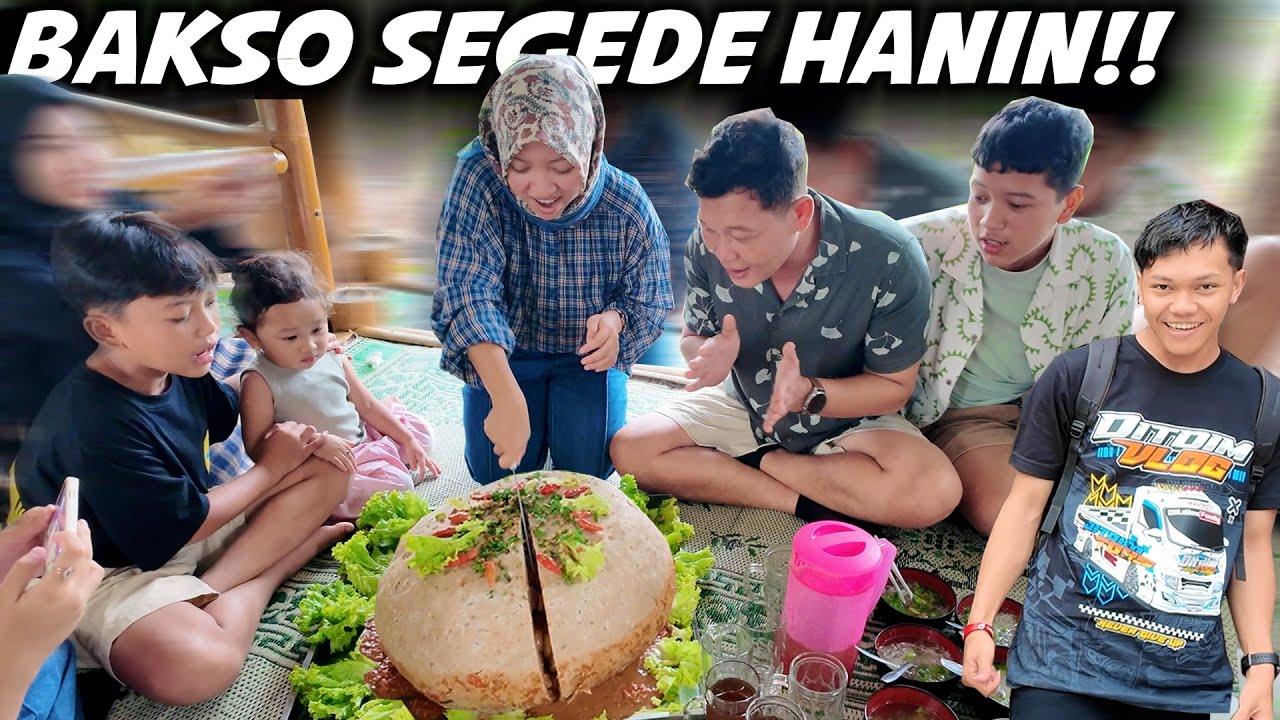 MUKBANG BAKSO SUPER JUMBO!! MAKAN BAKSO BARENG TEAM DITDIM SAMPAI BLENGER