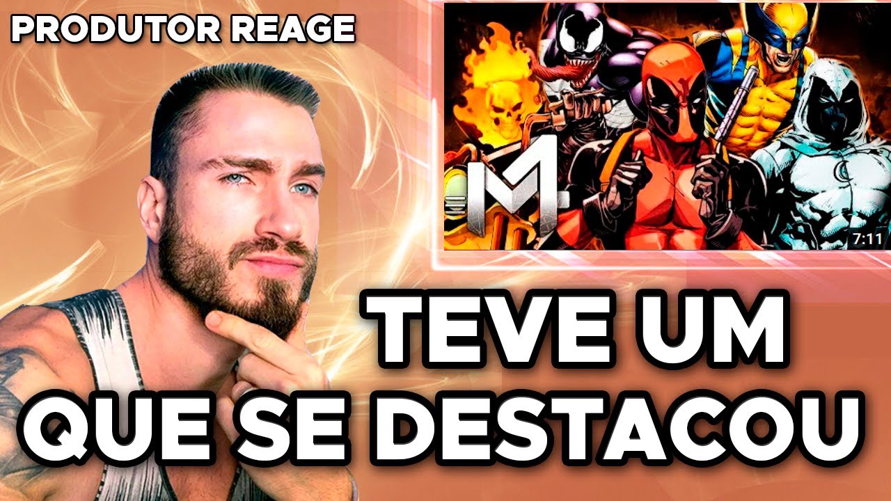URT Anti-Heróis (Marvel Comics) - Do Meu Jeito - PRODUTOR FICA EM CHOQUE (REACT, análise)