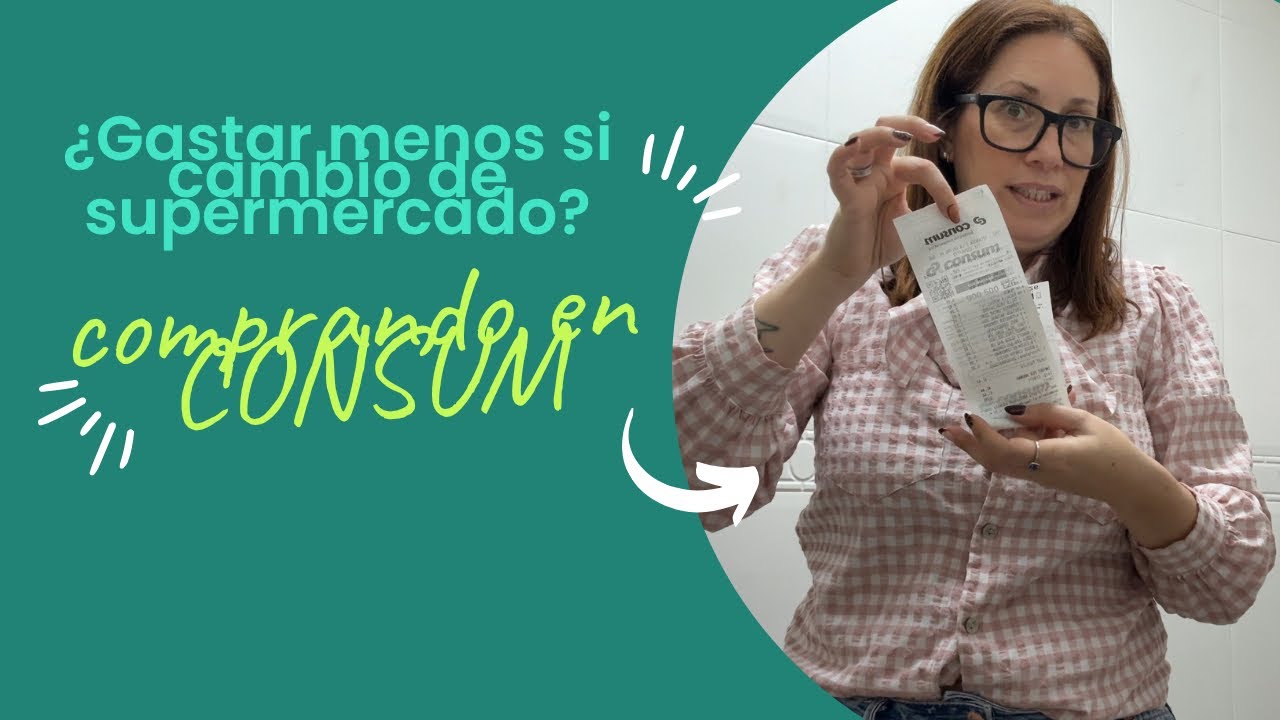 Primera compra en CONSUM 41&rsquo;44&euro;