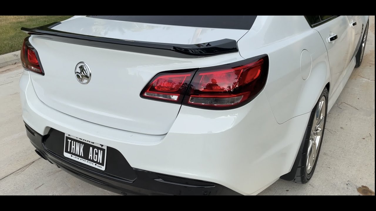 Spoiler Install | Chevy SS/Holden Commodore