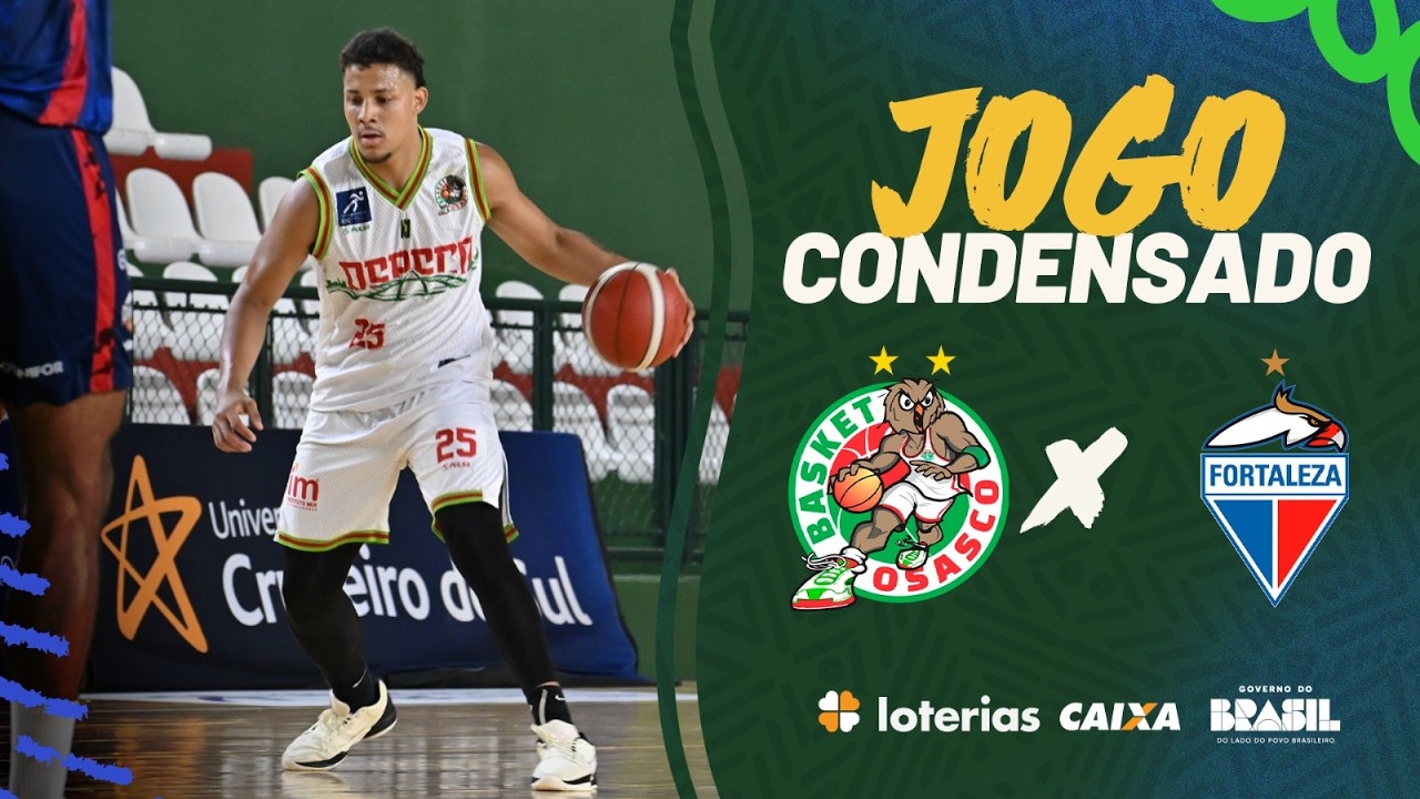 Jogo condensado | Basket Osasco 90 x 89 Fortaleza/Basquete Cearense | NBB CAIXA 2025/26