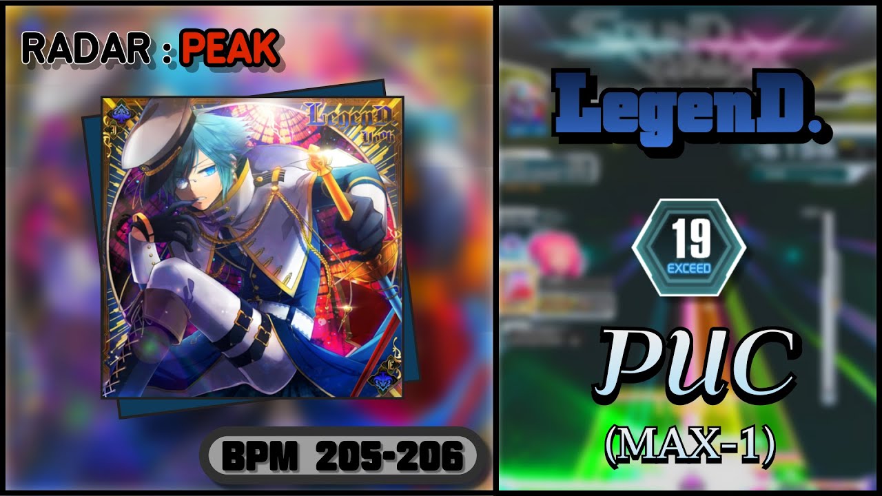【SDVX】 LegenD. (XCD) PUC