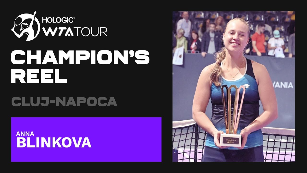 First-time champion Anna Blinkova's BEST points from Cluj-Napoca!