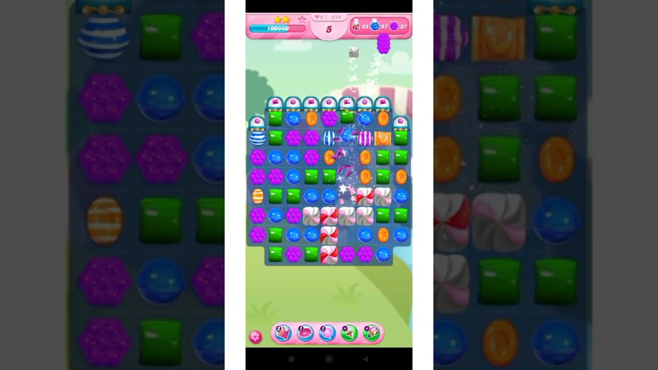 Candy Crush Saga android gameplay level 214
