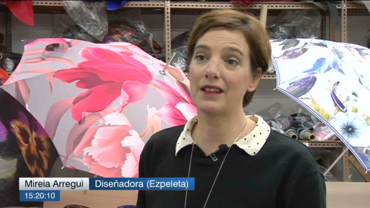 Paraguas artesanos Ezpeleta High Quality. Reportaje de EiTB. 19/11/16