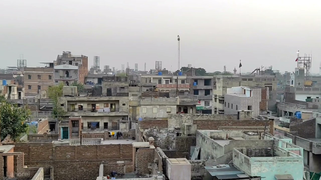 Heera Mandi | Beautiful Havali of Lahore | Rooftop view of walled city Lahore 2021