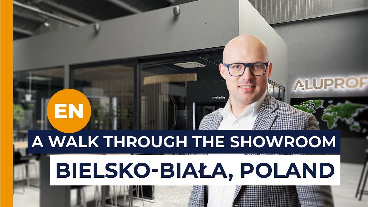 A walk through the Aluprof showroom in Bielsko-Biała