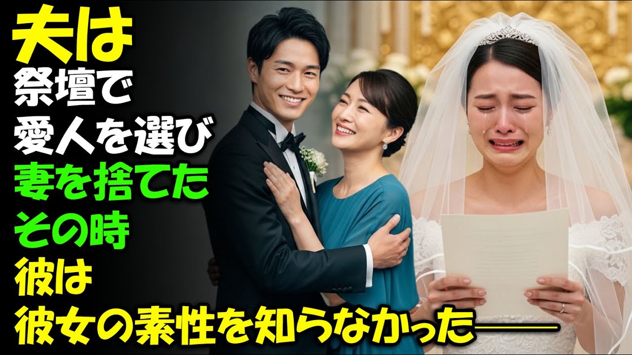 夫は祭壇で愛人を選び妻を捨てた——その時、彼は彼女の本当の身分をまだ知らなかった。