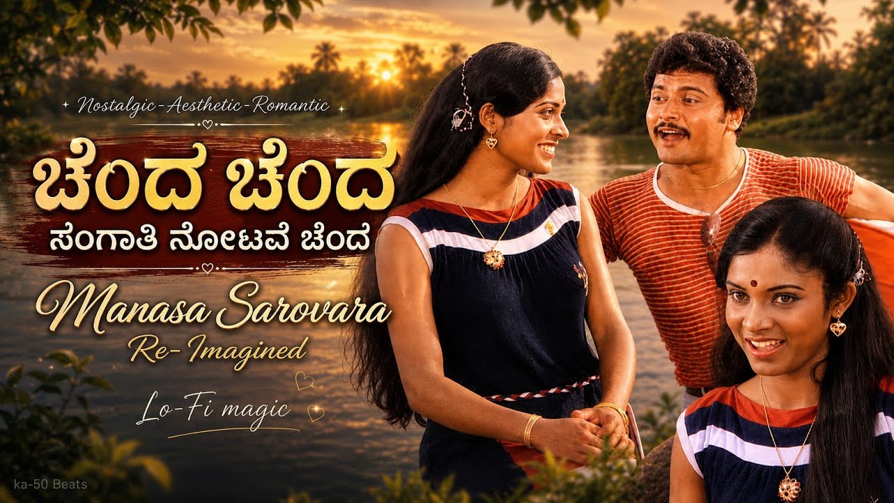 Chanda Chanda x Lofi Flip | Manasa Sarovara | Kannada Remix