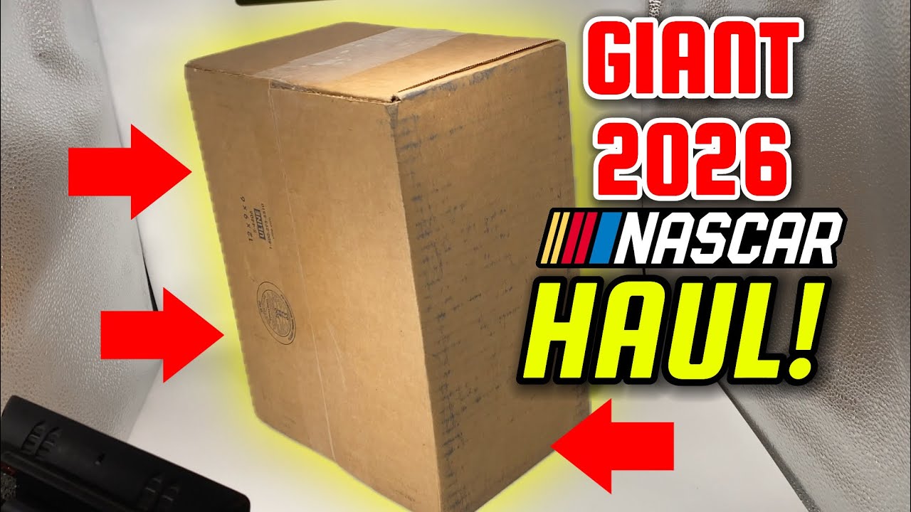 Let's OPEN This GIANT Nascar Diecast HAUL! | INSANE 2026 Unboxing!!