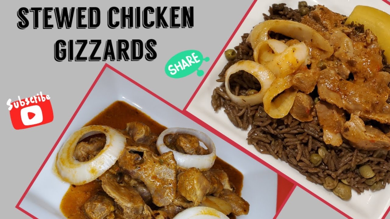 HOW TO COOK STEWED CHICKEN GIZZARDS | GIZZARDS | HAITIAN ZIZYE | START TO FINISH | A TASTE OF K