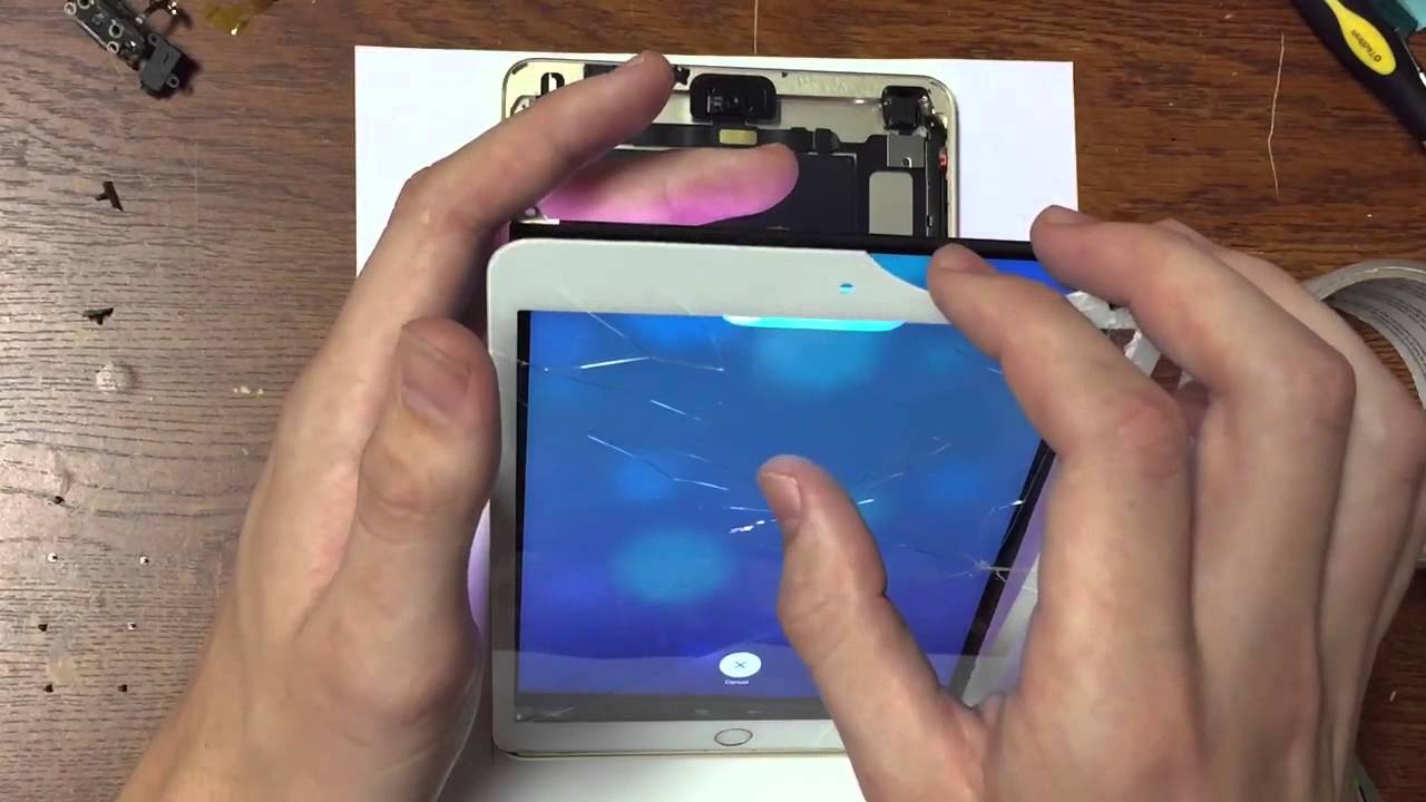 How To Repair iPad mini 3 Digitizer Glass Repair