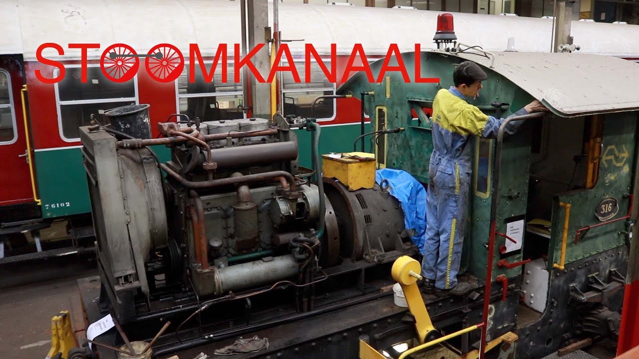 HSIJ Locomotor 316 in revisie | Eerste verflaag NS groen erop!