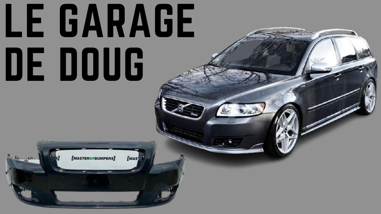 démonter PARE CHOC AVANT VOLVO V50