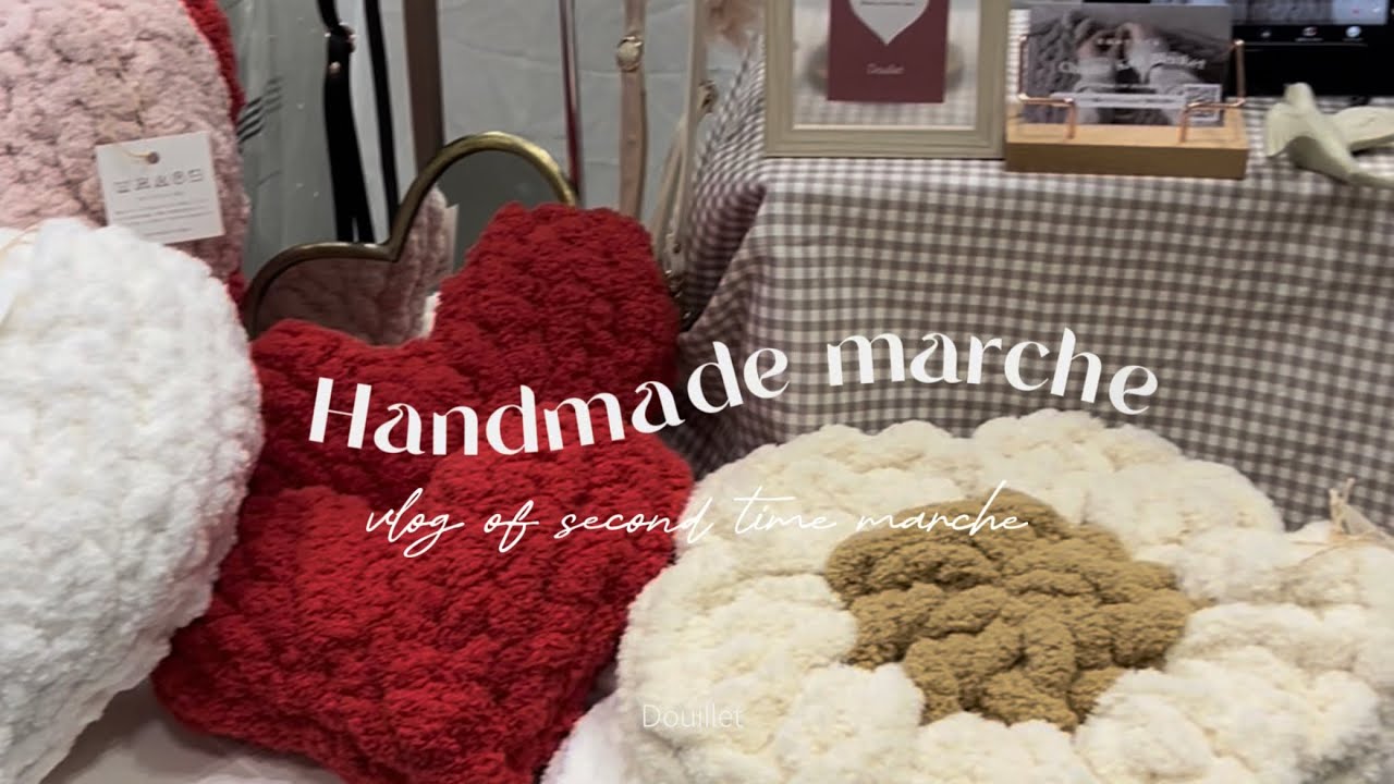 vlog🧺マルシェ出店の裏側&hearts;️7days