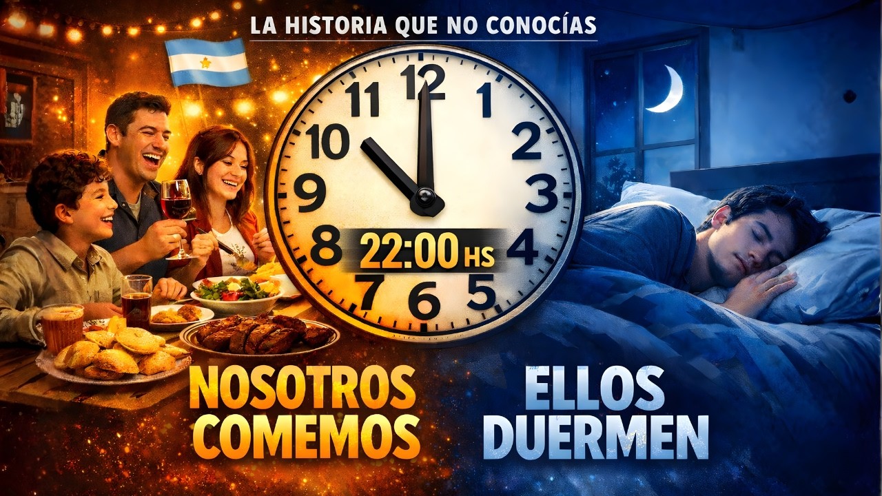 🇦🇷 ¿Por Qué Argentina Cena TAN TARDE (Y Cómo Llegamos A Esto)?