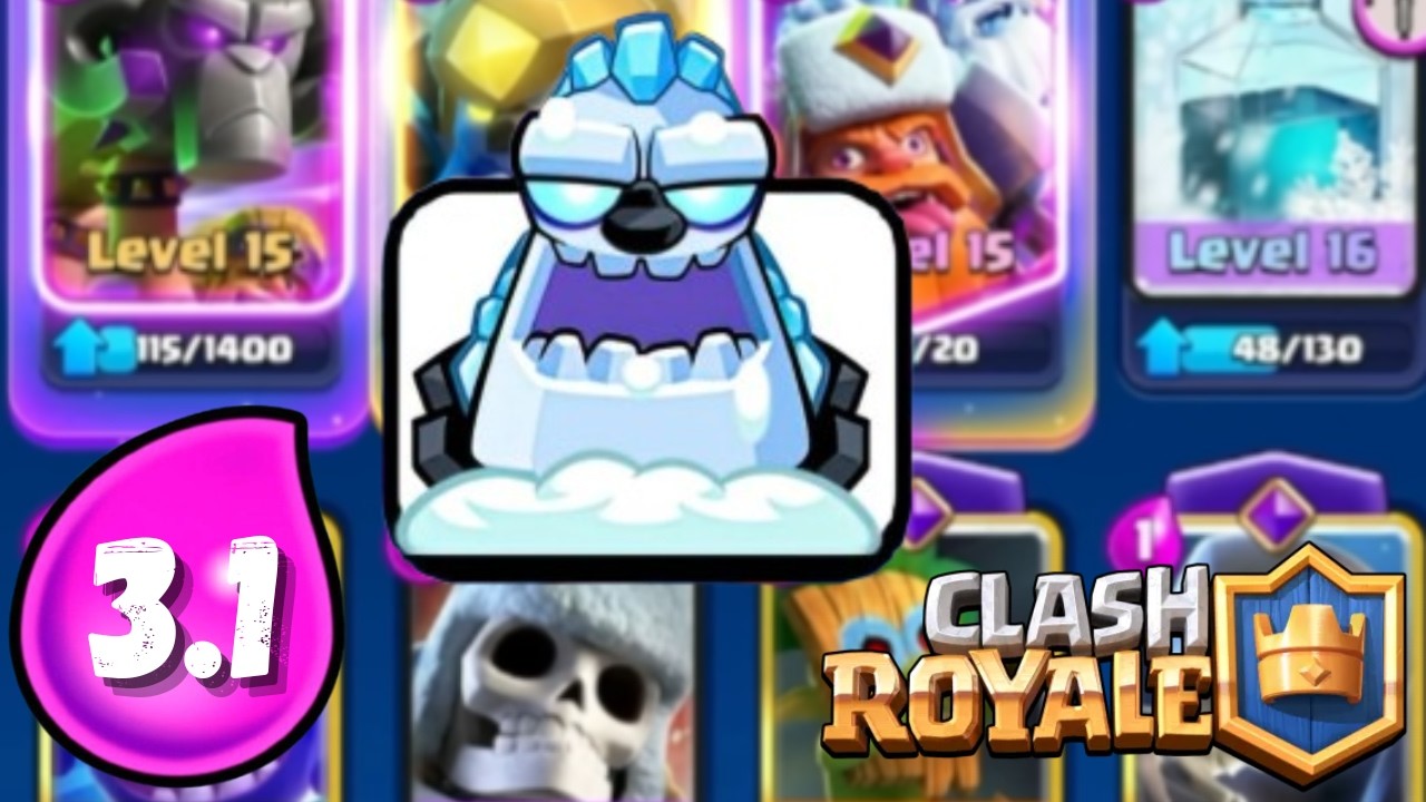 FROZEN TROLL DECK! | Clash Royale