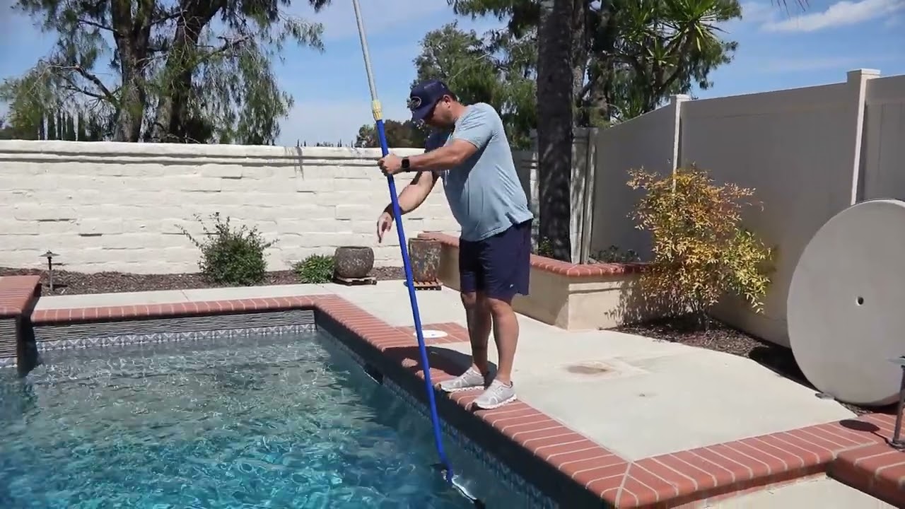 Brushing Your Pool - Premier Pools & Spas Temecula Pool Builder - Murrieta, California
