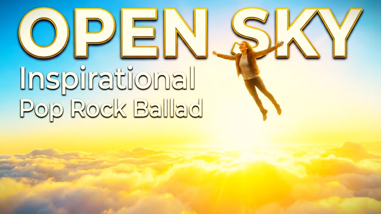 Open Sky – Inspirational Pop Rock Ballad (AI Audio)
