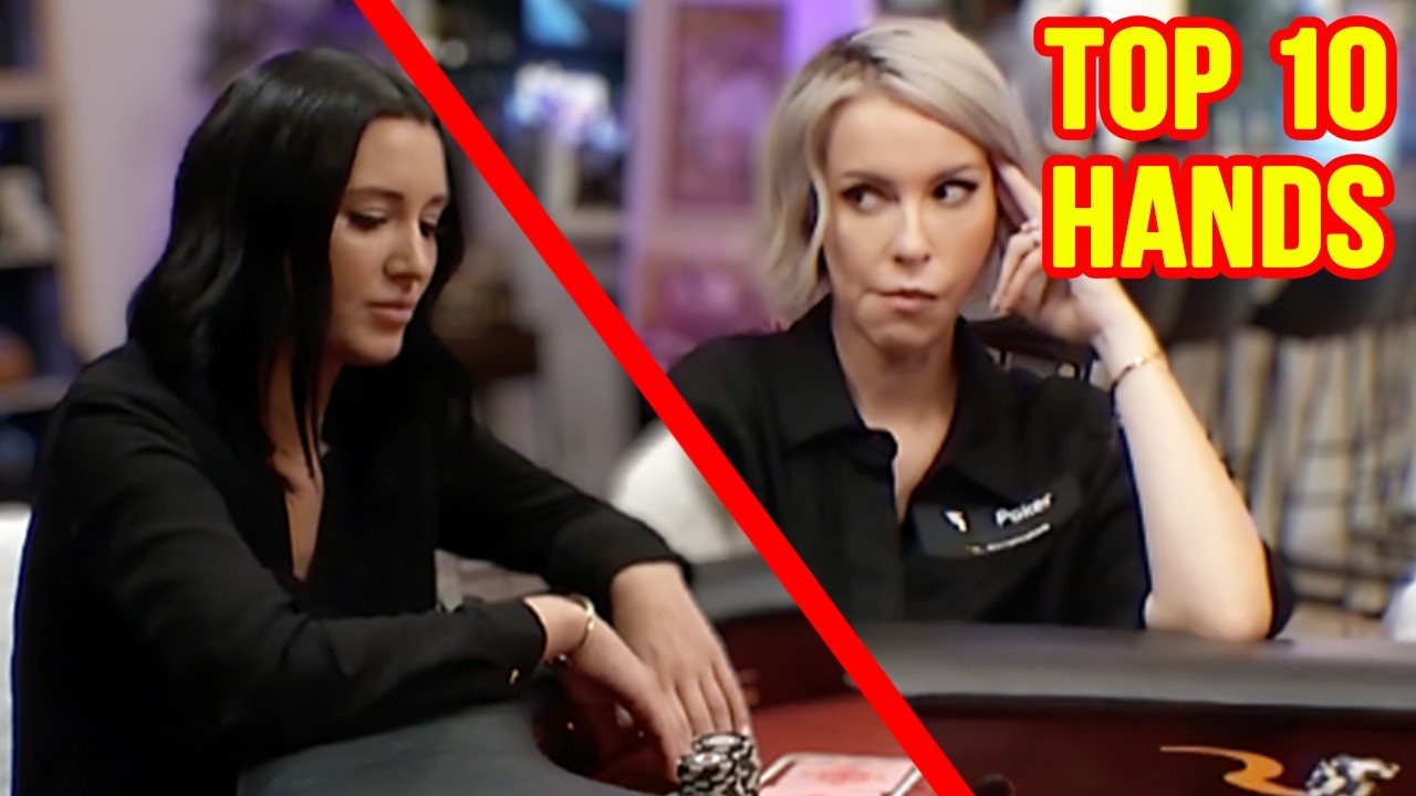 Top 10 Countdown - Poker Hands from Studio 52 | Season 10 Episode 17