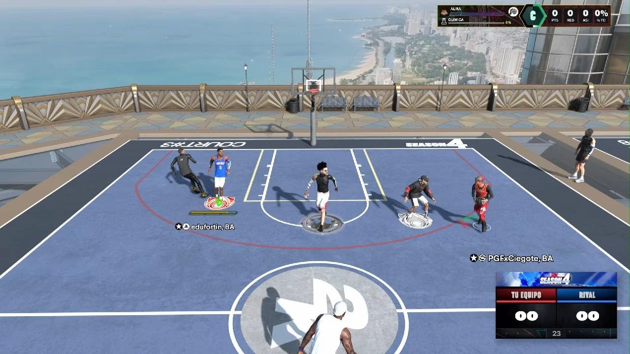 3v3 vs Top 1 Arg NBA2k26