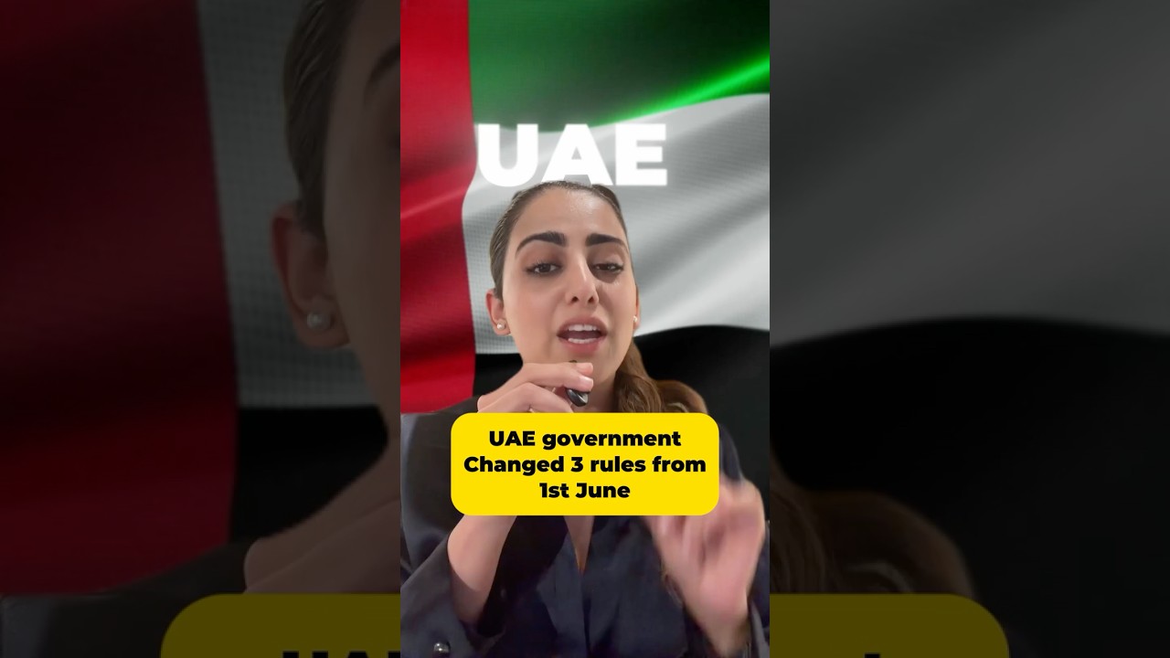Changes from june 1 2026 in UAE #dubai #uae #news #changes