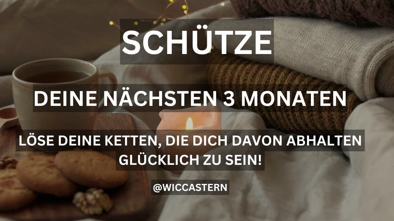 SCHÜTZE Tarot | LÖSE DEINE KETTEN, DIE DICH DAVON ABHALTEN GLÜCKLICH ZU SEIN!