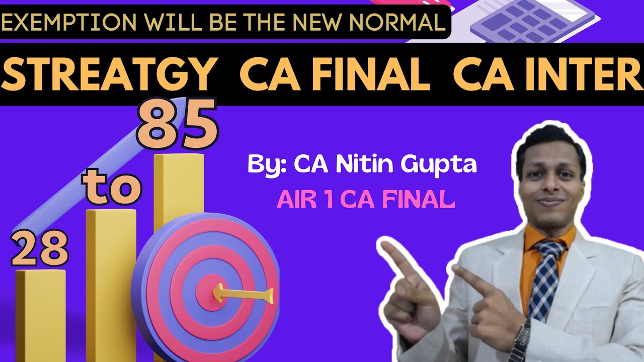 28 to 85 | Several Attempts in ca inter and ca final | Joined Us And Feel The Difference |