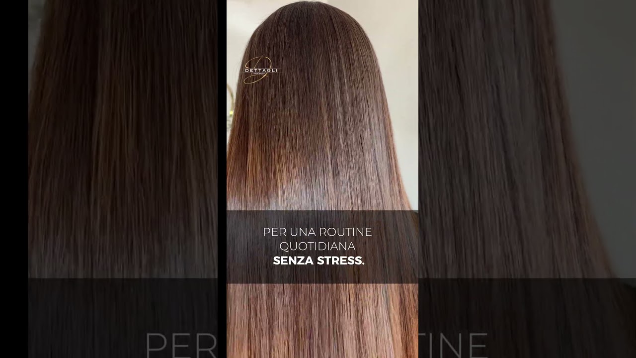 NANOPLASTIA per avere subito capelli capelli lisci, setosi, lucidi e robusti. #shortsvideo