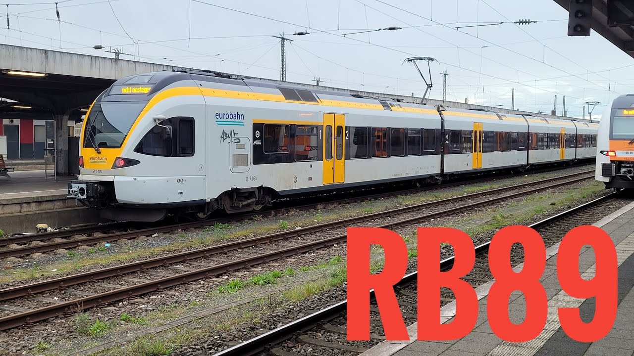 Mitfahrt RB89 von Padarborn Hbf Bis Münster (Westf) Hbf
