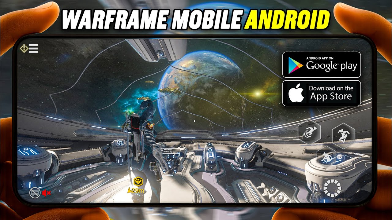 Warframe Mobile on Android FInally Here !  Crazy Optimization...