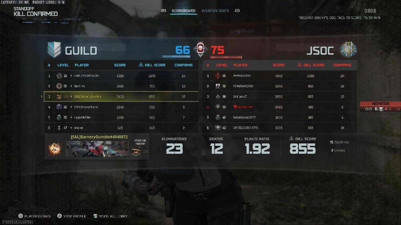 Call of Duty BO7 Kill Confirmed: GOAT Map Standoff Part 54
