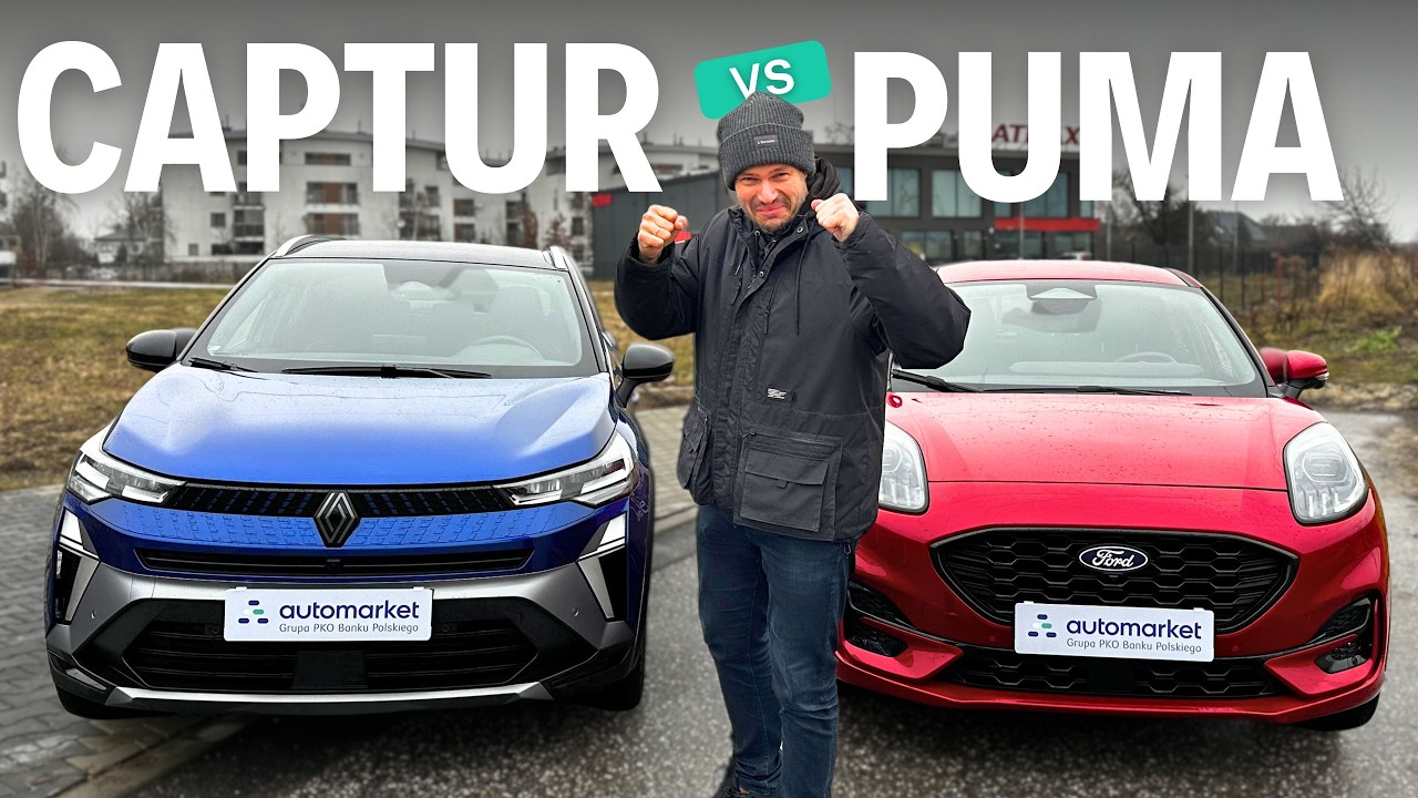 Ford Puma vs Renault Captur - szukamy SUV-a na miasto