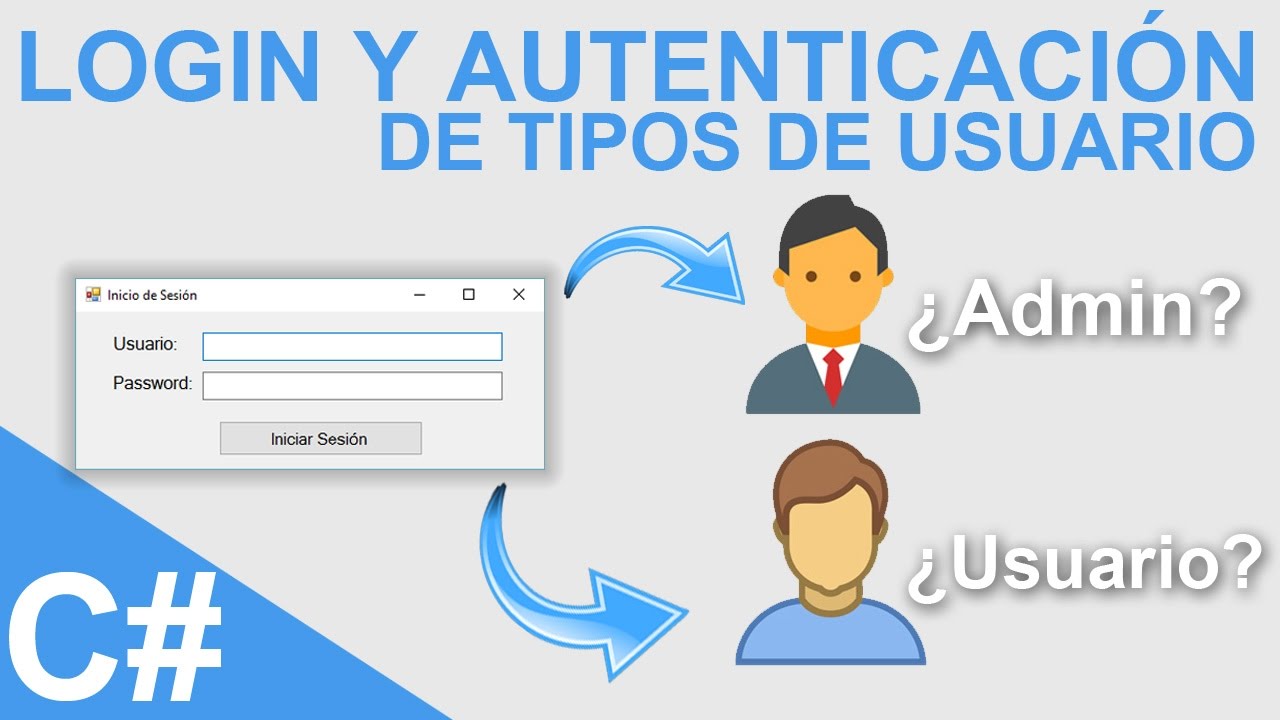 Login y Autenticación de Tipos de Usuario con Visual C# y SQL Server