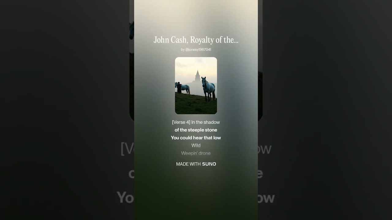 John Cash, Royalty of the Travellers  Produced by Paul Jones