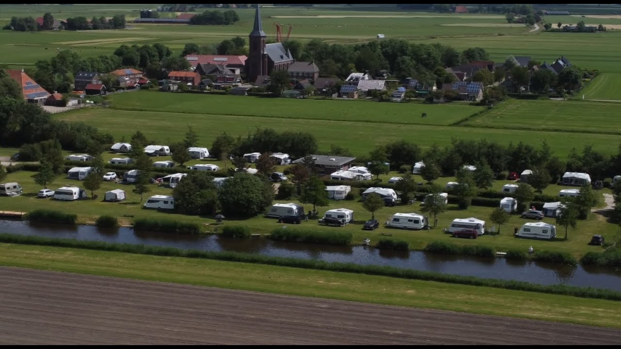 Drone beelden van Camping de Finne