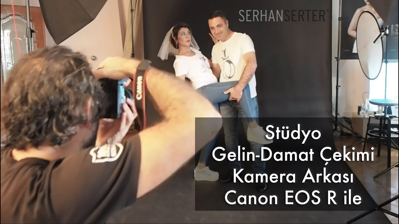 Stüdyo Düğün Fotoğrafçılığı Detayları EOS R ile