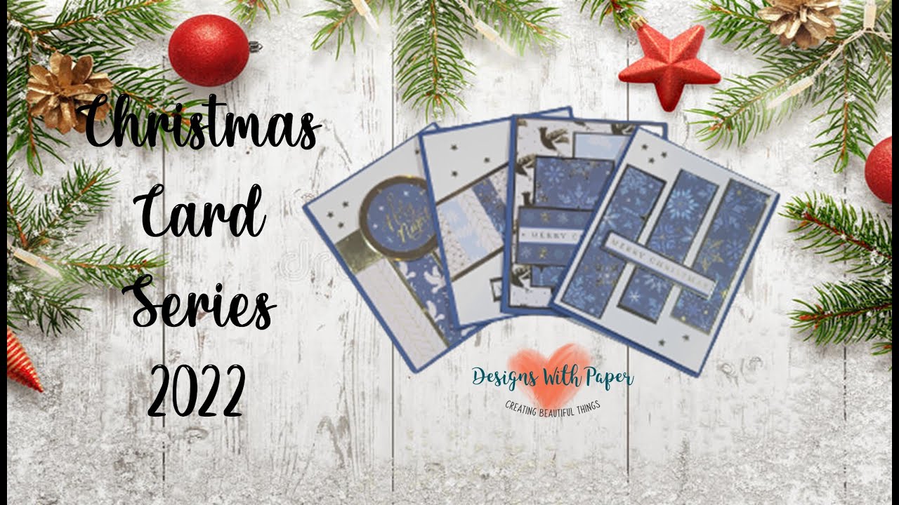 One Paper Pad Multiple Cards, Christmas Card Series 2022-- World Card Making Day