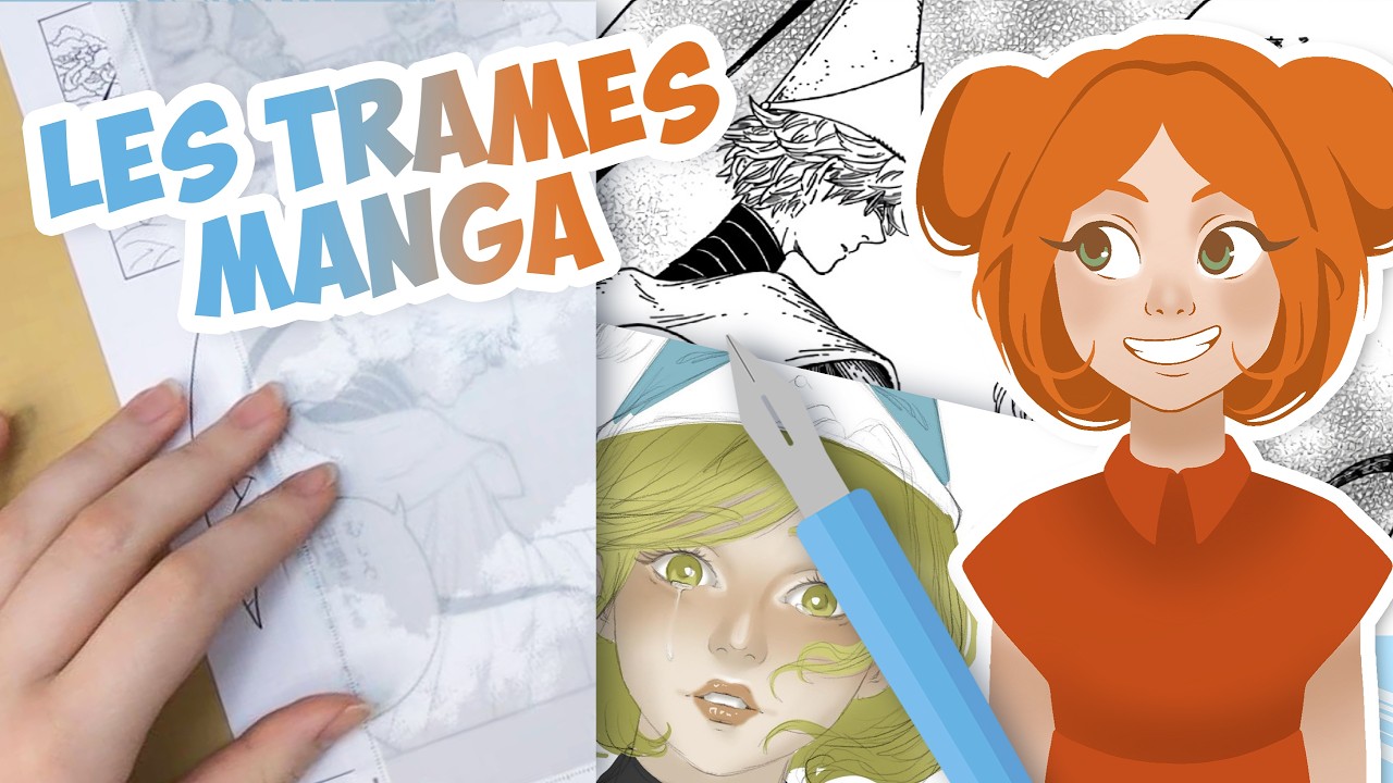 Dessiner avec des trames de MANGA !