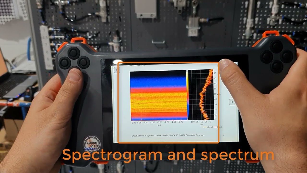 Taking a PDF Screenshot with the SoundCam