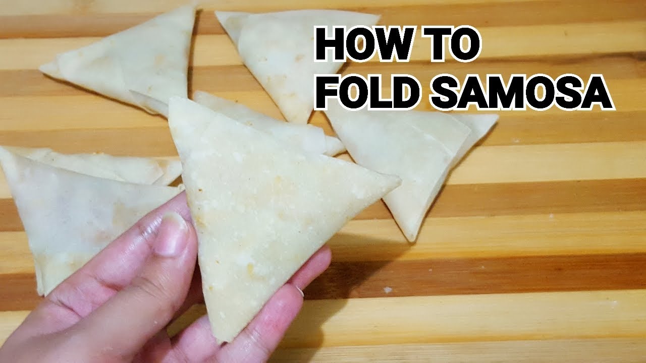 How to Fold Samosa Perfectly / Easy Way (Ramadan Special) by YES I CAN COOK