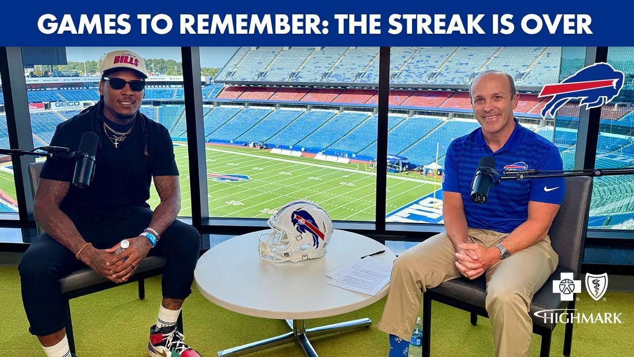 Games To Remember: Ending the Streak with Stevie Johnson | Buffalo Bills