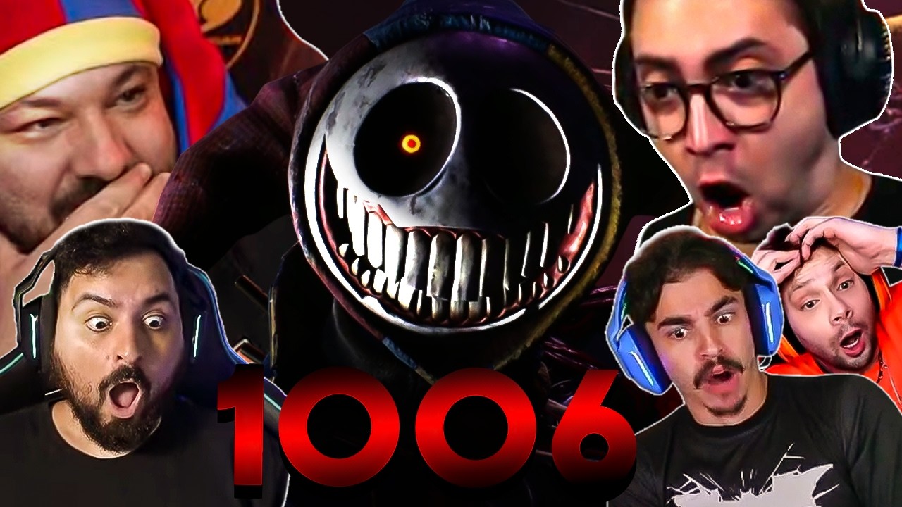 REAÇÃO DOS STREAMERS E YOUTUBERS COM A REVELAÇÃO DO EXPERIMENTO 1006!!!