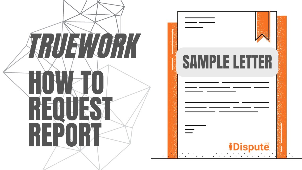 How to Request Truework Report - iDispute - Online Document Creator & Editor