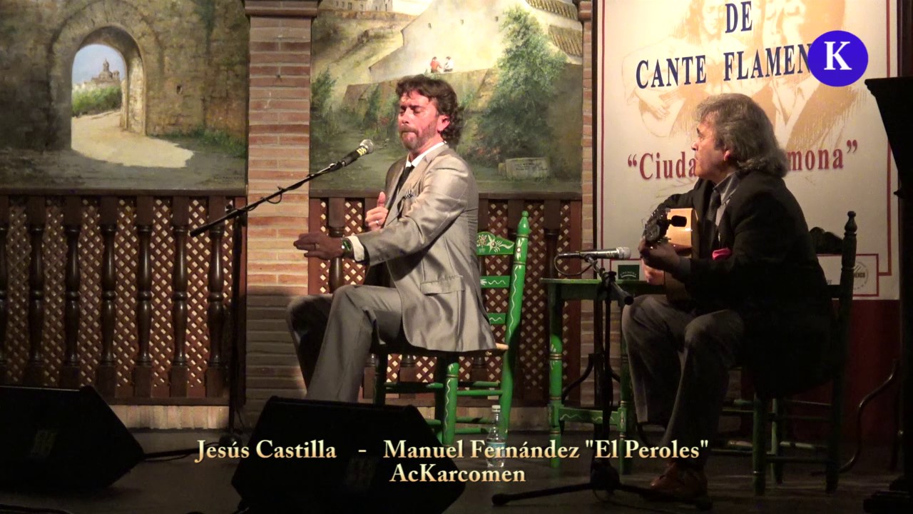 Flamenco: Jesus Castilla  por tango Final del  XXXIII Concurso Nac. Cante de Carmona