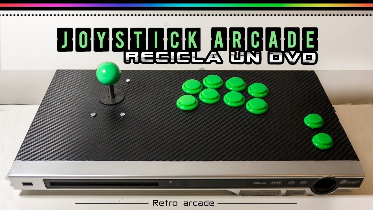 Tutorial joystick arcade | Recicla un DVD